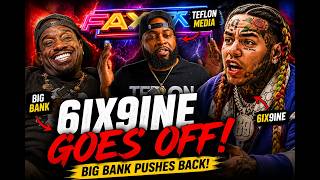 6ix9ine GOES OFF During Big Bank Interview 👀