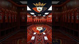 Osasuna FC Locker Room Gets a Stunning Epoxy Floor 🔥 | LALIGA Matchday #shorts