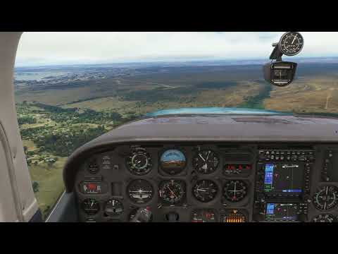 flying the Cessna 210, MSFS 2024 Brasilia Pres Juscelino Kubitscheck (SBBR)
