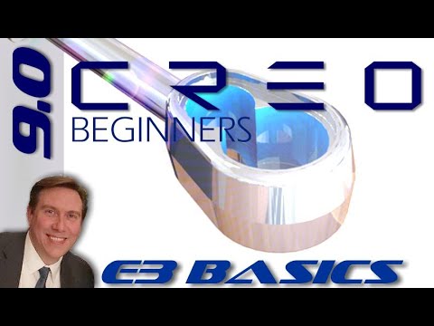 E3 Creo Parametric 9.0 - Basic Modeling 3 Tutorial