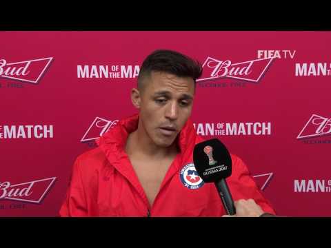 Alexis Sanchez: FIFA Man of the Match - Match 8: Germany v Chile