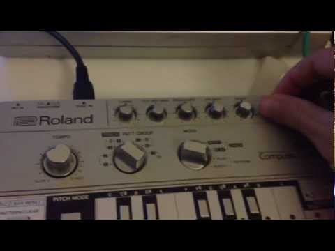 TB-303 synced with Reason 6