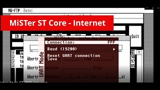 MiSTer Atari ST Core Internet with PPP
