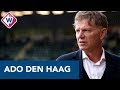 ADO-trainer Groenendijk: ‘We gaan vol voor linkerrijtje met hoop op wonder’ - OMROEP WEST SPORT