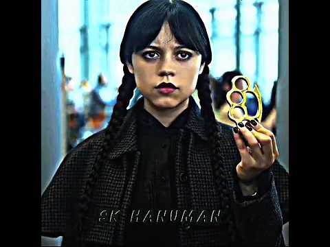 Wednesday Season 2 is looking so good! /Wednesday Edit || Song - Fica De Quatão-(slowed )