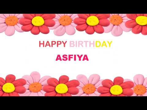 Asfiya   Birthday Postcards & Postales - Happy Birthday