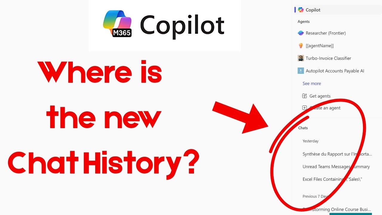 Copilot Chat History Moves: Discover Its All-New Location Today