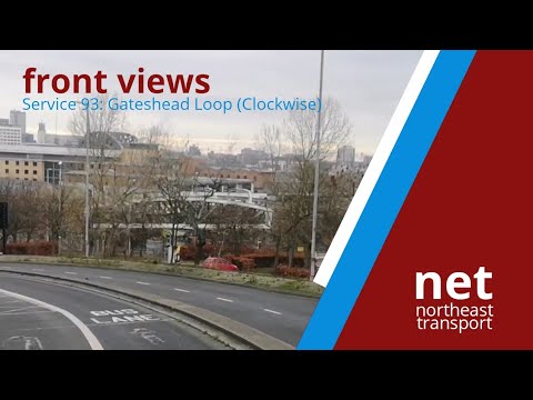 Front Views | Service 93: Gateshead Loop (Clockwise) | Go North East