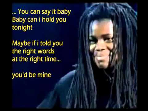 Baby can I hold you Tracy Chapman Luciano Pavarotti With Lyrics