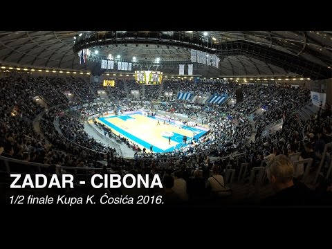 Zadar - Cibona, Kup Kreše Ćosića 2016.