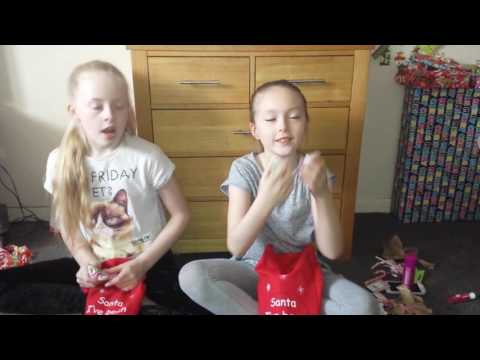 Opening stockings early cause why not with lydia and alisha