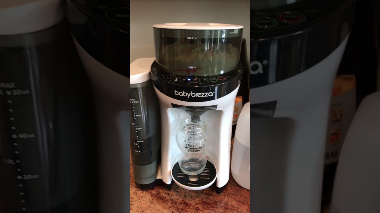 How to use Baby brezza machine mundo moderno