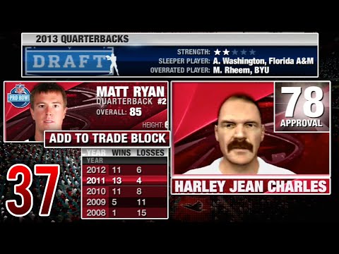 Today We Find Matt Ryan's Replacement (FULL Offseason) - NFL Head Coach 09 Career Mode | Ep.37