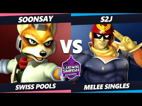 Ludwig Invitational - S2J (Captain Falcon) Vs. Soonsay (Fox) SSBM Melee Tournament