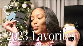 MY 2023 FAVORITES! | TRAVEL + JEWELRY + SKINCARE + FASHION | THE PERFECT LAST MINUTE GIFT IDEAS!