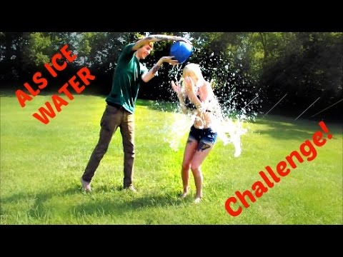 TABBY DOES THE ALS ICE WATER CHALLENGE!