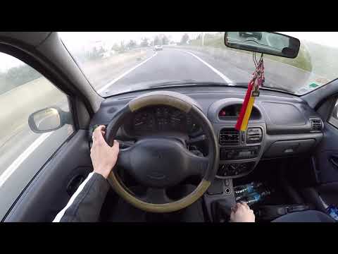 Renault Clio II 1.4i (2000) - POV Drive