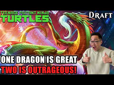 Playing Double Dragons In My Ninja Turtles Deck | Teenage Mutant Ninja Turtles Draft | MTG Arena