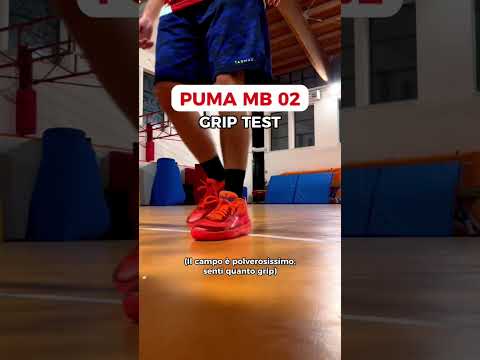 Grip test: PUMA MB 02 #pallacanestro #basketitalia #nbaitalia #iyb #mb02 #pumamb02