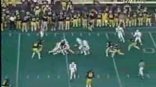 If we’re gonna be ranking plays, there’s no way you can have “The Play” at anything but No. 1.




This stands as easily the best trick play in football history, and perhaps the most chaotic play in the history of sports. Four laterals, a band on the field, and a touchdown to win one of the greatest games in the history of college football. There wasn’t a play like this before then, and there hasn’t been one like it since.




There will be many more impressive trick plays over the years, but only one can be “The Play.”




 

