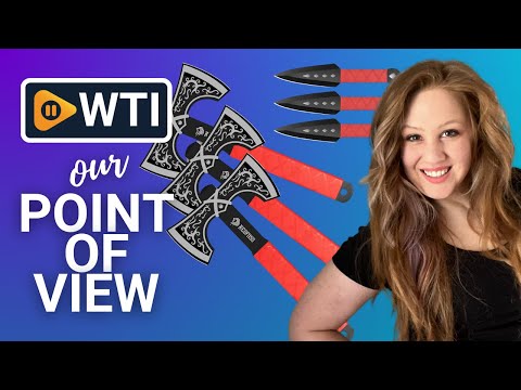 NedFoss Throwing Knife and Throwing Axe Set with Double Bit Design - WTI product video review