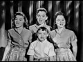 The Lennon Sisters Jamaica Farewell 1957