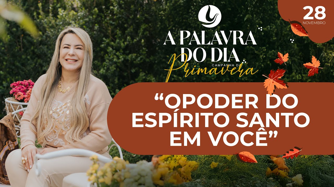 A PALAVRA DO DIA | 28 NOV 2024 | @VirginiaArruda