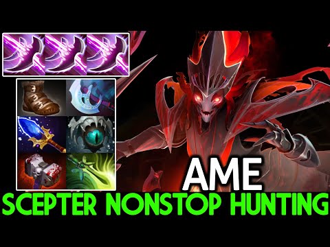 AME [Spectre] Nightmare Carry Late Game Nonstop Hunting Dota 2