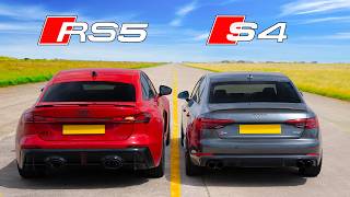 Audi RS5 vs Tuned S4 Drag Race — Full Breakdown & Transcript