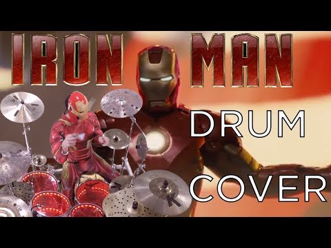 IRON MAN - DRUM COVER & AVENGERS TRIBUTE MEDLEY