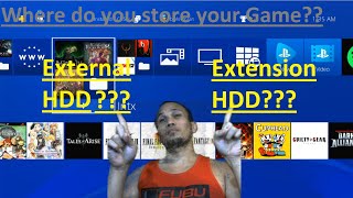 PS4 || How to use extension and external hdd PS4 Jailbreak | Tagalog