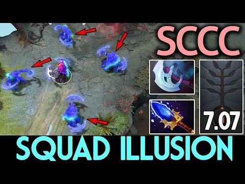 NEW SQUAD ILLUSION | 972 GPM Anti Mage by SCCC Dota 2 7.07