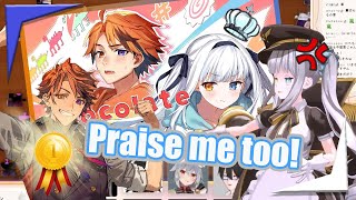 Mea is jealous that people only praise Roberu for their Chocolate Box song【Holostars EngSub】