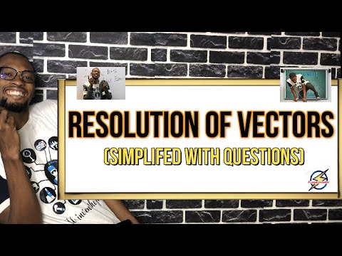 Resolution of Vectors - Simplified With Calculations