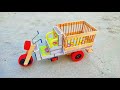 How To Make Tuk Tuk Rickshaw At Home DIY Matchbox Auto Rickshaw