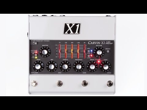 Carvin X1 All Tube Guitar Preamp | Reverb