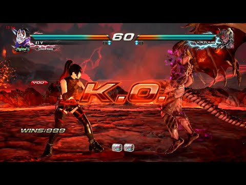 _ 625_2 Kunimitsu vs Devil Kazuya - Tekken 7 ( Uchiha x24 ) Online sin Grafica