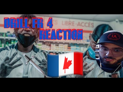 FIRST TIME REACTING TO FRENCH DRILL | CANADIAN REACTS TO GAZO X FREEZE CORLEONE 667 - DRILL FR 4 MV