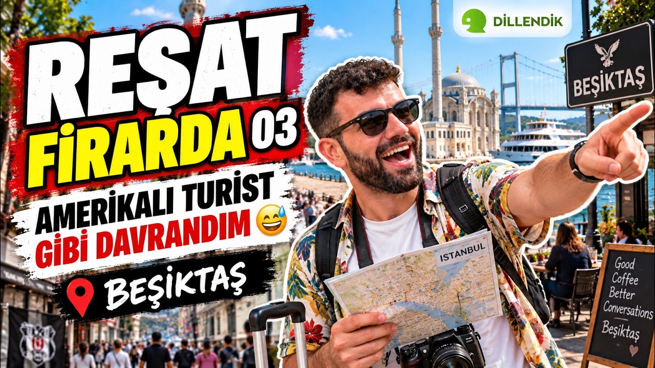 Amerikalı Turist Gibi Davrandım 😅 Beşiktaş📍| Reşat Firarda #3
