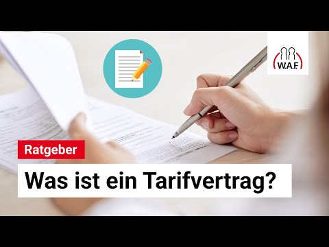 Tarifvertrag einfach erklärt: Was ist ein Tarifvertrag? | Betriebsrat Video