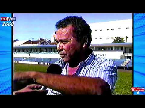 SPORTVÍDEO MEMÓRIA 2002 - SAUDOSO EDSON HENRIQUE SEMPRE PREOCUPADO COM O GRAMADO DO VGD.