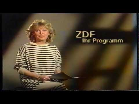Elke Kast November 1988 ZDF ansage