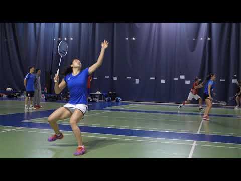 Esprit Bleu à la découverte du badminton !