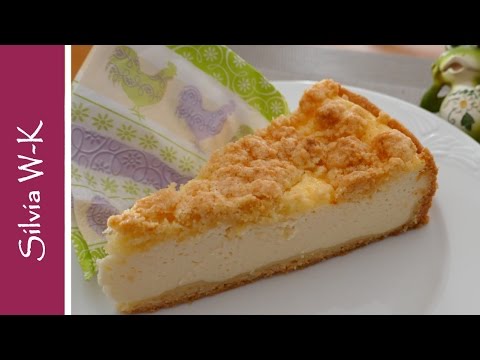 Käsekuchen mit Streusel / Streusel aus dem Teigboden / lecker und saftig