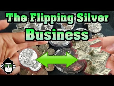 Make Money Flipping Silver Coins! | Silver Stacking Business