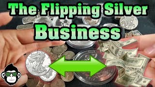 Make Money Flipping Silver Coins! | Silver Stacking Business