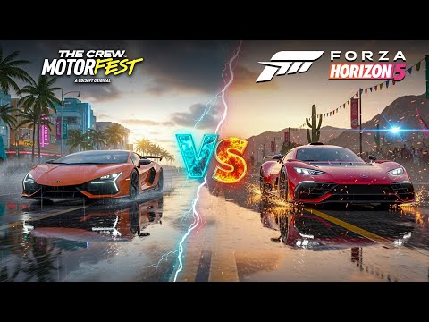 The Crew Motorfest vs Forza Horizon 5, I Played 100+ Hours of Both, Don't Buy The Wrong One