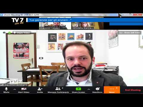 Tv7 con Voi del 20/3/2020 - Le garanzie per gli anziani (1 di 3)