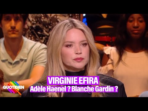 On a peut-être besoin d'une révolution : Virginie Efira réagit aux propos d'Adèle Haenel