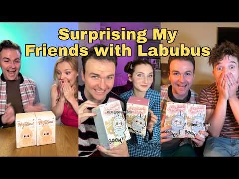 Surprising My Friends with Labubus (Shorts/TikTok Compilation) | Scott Frenzel